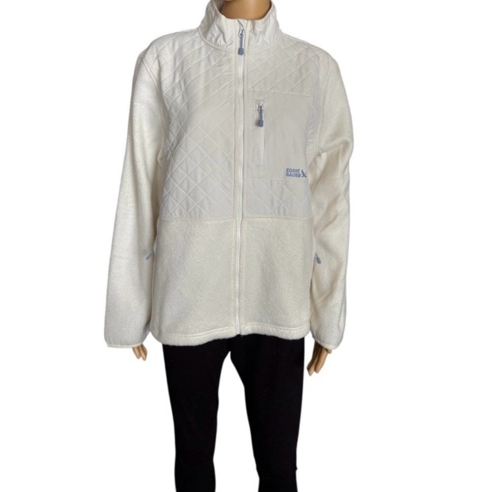 Eddie Bauer Women's Mixed Media Fleece Jacket